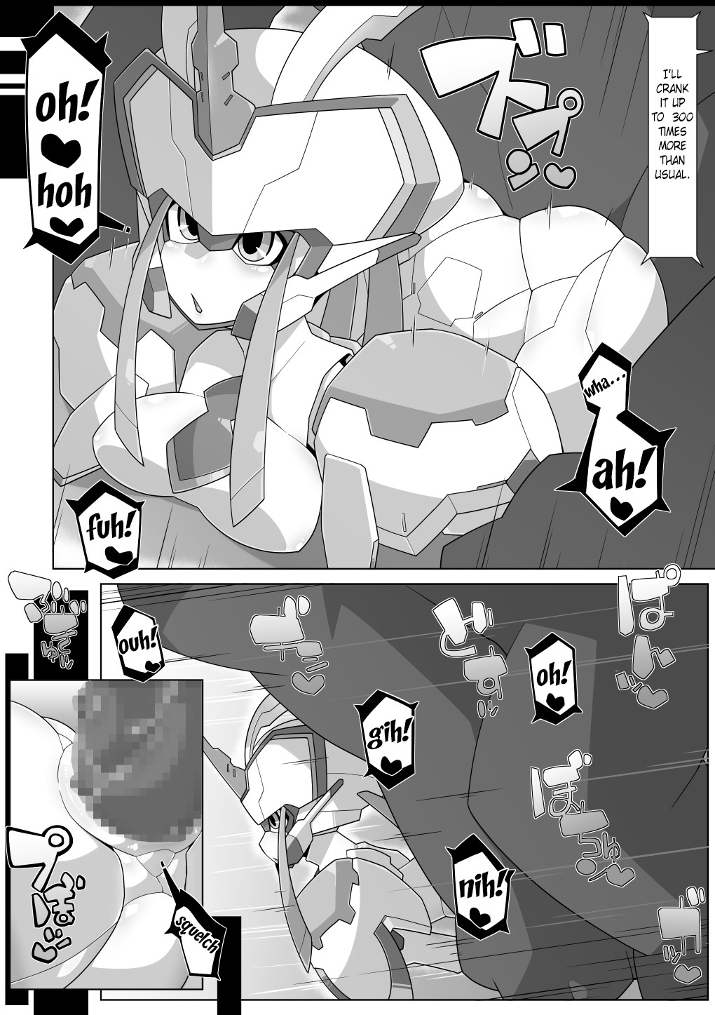 Hentai Manga Comic-Robo Hentai Book-Read-4